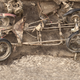 A model of the car’s remains. Image: Wessex Archaeology
